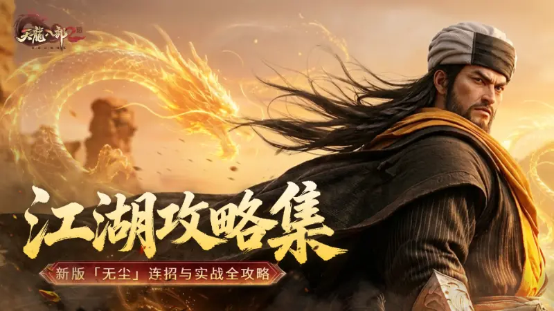 《天龙八部2:飞龙战天》【江湖攻略集】新版「无尘」连招与实战全攻略图片